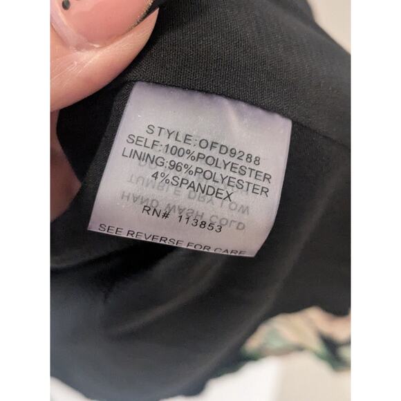 Sugar Lips 90s Style Velvet Overlay Floral Design Slip Dress Women Size Medium - Picture 4 of 7